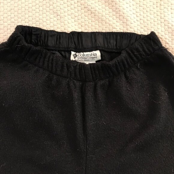 Columbia Fleece Pants in Black - Super Warm and Cozy - Picture 1 of 3